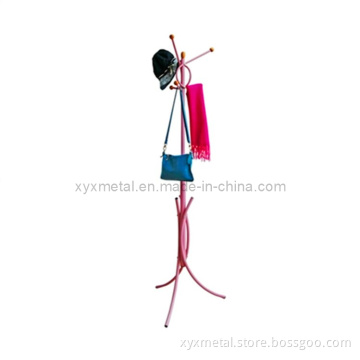 Powder Coated Metal Coat Rack